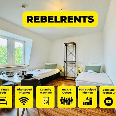 #3 Rebelrents - 6P Apartment, Modern, Stylisch Und Zentral! Zeitz Εξωτερικό φωτογραφία